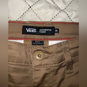 Men’s: Vans Chino Pants-Size: 30